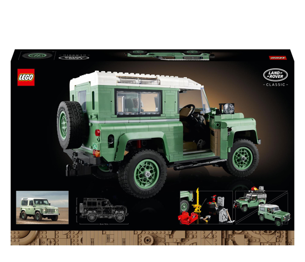 LEGO Icons 10317 Land Rover Classic Defender 90 - 1308245 - zdjęcie 6